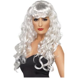 (One Size, White) Smiffys Womens/Ladies Siren Wig (One Size, White) Smiffys Womens/Ladies Siren Wig
