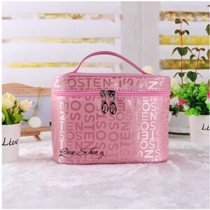 Unbranded (Pink) Makeup Capacity Large Bag Stylish Womens Travel Storage Toiletries Box Po Unbranded (Pink) Makeup Capacity Large Bag Stylish Womens Travel Storage Toiletries Box Po