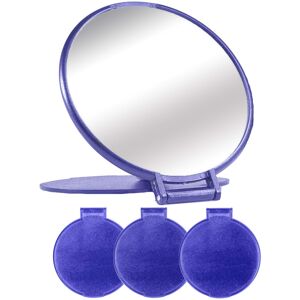 MAM Compact Mirror Bulk Round Makeup Mirror for Purse Set of 3 2.6""""L x MAM Compact Mirror Bulk Round Makeup Mirror for Purse Set of 3 2.6""""L x