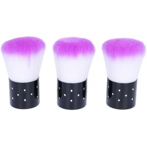 Kricely (As show, One size) 3PCS Manicure Hair Brush Portable Dust Powder Brush Lovely M Kricely (As show, One size) 3PCS Manicure Hair Brush Portable Dust Powder Brush Lovely M