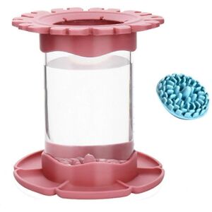 Unbranded Multifunctional Makeup Brush Cleaner, Detachable and Drainable Stand, Pink Unbranded Multifunctional Makeup Brush Cleaner, Detachable and Drainable Stand, Pink