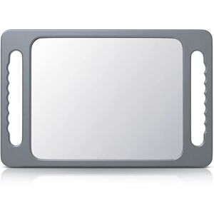 TASALON Unbreakable Hand Mirror with Double Handle- Large Handheld Barber Mirror TASALON Unbreakable Hand Mirror with Double Handle- Large Handheld Barber Mirror