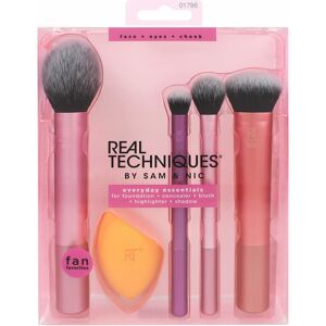 Real Techniques Everyday Essentials Make-up Brush Complete Real Techniques Everyday Essentials Make-up Brush Complete