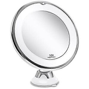 Unbranded (As show, One size) 10x Magnifying Lighted Makeup Mirror - Travel Vanity Mirror Unbranded (As show, One size) 10x Magnifying Lighted Makeup Mirror - Travel Vanity Mirror