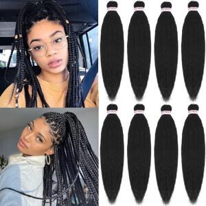 A. van Wees de Ooievaar BEFUNNY Pre Stretched Braiding Hair - 8packs 16 Inch Short Black Crochet Human H A. van Wees de Ooievaar BEFUNNY Pre Stretched Braiding Hair - 8packs 16 Inch Short Black Crochet Human H
