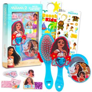 Disney Moana 2 Hair Accessories Set for Girls Bundle with Moana Hair Brush Hair Clips Disney Moana 2 Hair Accessories Set for Girls Bundle with Moana Hair Brush Hair Clips