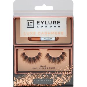 Eylure False Lashes Luxe Cashmere No. 8 with Adhesive Included 1 Pair Black Eylure False Lashes Luxe Cashmere No. 8 with Adhesive Included 1 Pair Black
