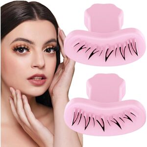 Unbranded (1 count (Pack of 1), Light Pink) Lower Eyelash Stamp - Portable Bottom Eyelash Unbranded (1 count (Pack of 1), Light Pink) Lower Eyelash Stamp - Portable Bottom Eyelash