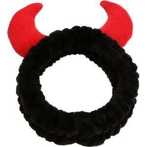 Unbranded (1 count (Pack of 1), black) Spa Facial Headband,Cute Devil Horn Soft Cosmetic H Unbranded (1 count (Pack of 1), black) Spa Facial Headband,Cute Devil Horn Soft Cosmetic H