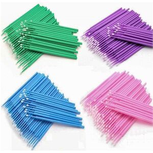 Unbranded 200pcs Micro Applicator Brushes, Disposable Eye Extension Brushes, Micro Make Up Unbranded 200pcs Micro Applicator Brushes, Disposable Eye Extension Brushes, Micro Make Up