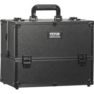 VEVOR Makeup Train Case 370MM Large Portable Cosmetic Case, 6 Tier Trays Profess VEVOR Makeup Train Case 370MM Large Portable Cosmetic Case, 6 Tier Trays Profess