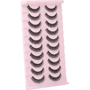 Unbranded False Eyelashes Russian Strip Lashes Natural Wispy Fluffy Lashes 3D Effect Fake Unbranded False Eyelashes Russian Strip Lashes Natural Wispy Fluffy Lashes 3D Effect Fake