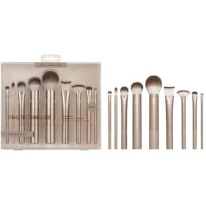 REAL TECHNIQUES Au Naturale Makeup Brush Kit, For Foundation, Powders, and Conce REAL TECHNIQUES Au Naturale Makeup Brush Kit, For Foundation, Powders, and Conce