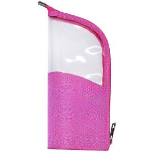 Unbranded (As show, One size) Rose red waterproof travel makeup brush holder, semi circula Unbranded (As show, One size) Rose red waterproof travel makeup brush holder, semi circula