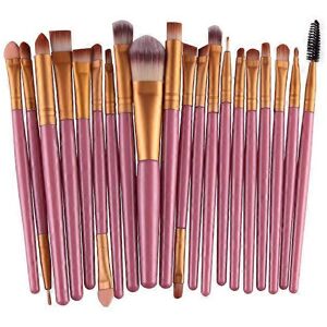 Unbranded (As show, One size) Professional Makeup Brushes, 20 Pcs Full Silky Soft Syntheti Unbranded (As show, One size) Professional Makeup Brushes, 20 Pcs Full Silky Soft Syntheti