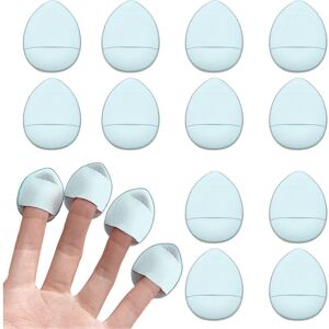 Unbranded (As show, One size) 12 Pieces Finger Powder Powder Makeup Mini Powder Puff Soft Unbranded (As show, One size) 12 Pieces Finger Powder Powder Makeup Mini Powder Puff Soft