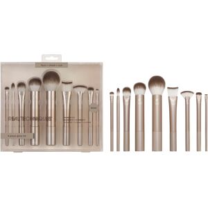 REAL TECHNIQUES Au Naturale Makeup Brush Kit, For Foundation, Powders, and Conce REAL TECHNIQUES Au Naturale Makeup Brush Kit, For Foundation, Powders, and Conce