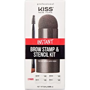 Kiss New York Professional Instant Brow Stamp and Stencil Kit Powder Stamp Eyebr Kiss New York Professional Instant Brow Stamp and Stencil Kit Powder Stamp Eyebr