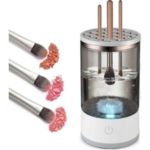 Unbranded Electric Makeup Brush Cleaner Machine Quick Wash in Seconds Cosmetic Brush Clean Unbranded Electric Makeup Brush Cleaner Machine Quick Wash in Seconds Cosmetic Brush Clean