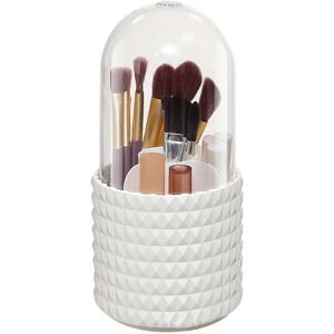 Unbranded Dustproof Makeup Brush Holder 360 Degree Rotating Large Capacity 5 Compartments Unbranded Dustproof Makeup Brush Holder 360 Degree Rotating Large Capacity 5 Compartments