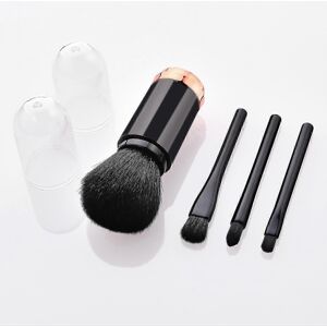 Unbranded in 1 Mini Makeup Brush Set, Portable Travel Lip Brush (Black) Unbranded in 1 Mini Makeup Brush Set, Portable Travel Lip Brush (Black)