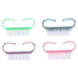 Unbranded 4Pcs Nail Art Cleaning Brushes Cleat Shape Nail Care Dust Remover Manicure Tools Unbranded 4Pcs Nail Art Cleaning Brushes Cleat Shape Nail Care Dust Remover Manicure Tools