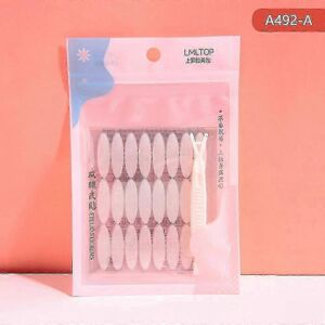 Unbranded (120 Pairs Silver) Eyelid Tape Double Sided Sticker Beige Transparent Invisible Unbranded (120 Pairs Silver) Eyelid Tape Double Sided Sticker Beige Transparent Invisible