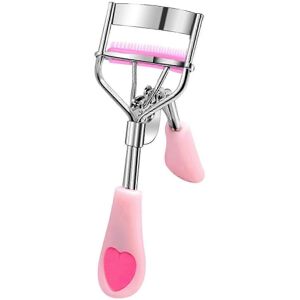 Unbranded Professional pink eyelash curler for all eye shapes, with comb, for daily makeup Unbranded Professional pink eyelash curler for all eye shapes, with comb, for daily makeup