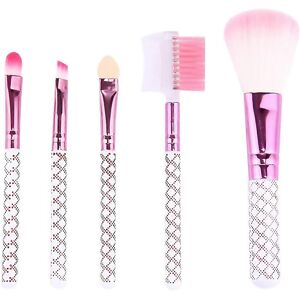 Unbranded For 5 In 1 Stripes Pattern Professional Makeup Tool Kit Pink Unbranded For 5 In 1 Stripes Pattern Professional Makeup Tool Kit Pink