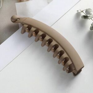 Unbranded (1 piece khaki) Large banana clip, large hair clips for thick hair, non-slip lon Unbranded (1 piece khaki) Large banana clip, large hair clips for thick hair, non-slip lon