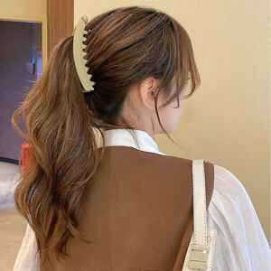 Unbranded (1 orange piece) Large banana clip, large hair clips for thick hair, non-slip lo Unbranded (1 orange piece) Large banana clip, large hair clips for thick hair, non-slip lo