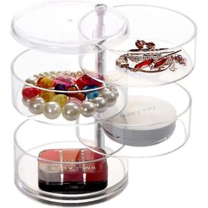 Unbranded 4 Tier Stackable Cosmetic Storage Display Case, Makeup Organizer Unbranded 4 Tier Stackable Cosmetic Storage Display Case, Makeup Organizer
