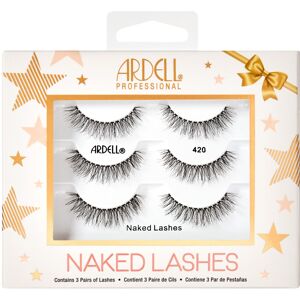 Ardell Naked Lashes 420 - Natural Look False Eyelashes Wispy Lashes with Invisib Ardell Naked Lashes 420 - Natural Look False Eyelashes Wispy Lashes with Invisib