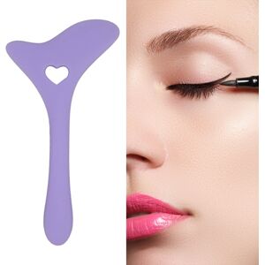 Unbranded Reusable Silicone Eyeliner Aid & Eye Shadow Tool with Cream Applicator Purple Unbranded Reusable Silicone Eyeliner Aid & Eye Shadow Tool with Cream Applicator Purple