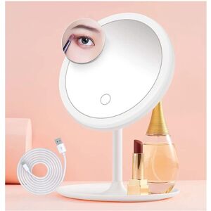 Unbranded Makeup Mirror With 56 Led Lights 3 Color Lighting 5x Magnifying Unbranded Makeup Mirror With 56 Led Lights 3 Color Lighting 5x Magnifying