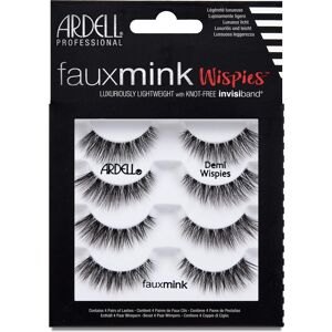 ARDELL False Eyelashes Faux Mink Demi Wispies 4 Pairs Multipack Black Medium Vol ARDELL False Eyelashes Faux Mink Demi Wispies 4 Pairs Multipack Black Medium Vol
