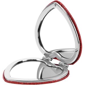 HKHBJS Portable Heart-Shaped Folding Makeup Mirror for Teens Double-Sided Mini Compact HKHBJS Portable Heart-Shaped Folding Makeup Mirror for Teens Double-Sided Mini Compact