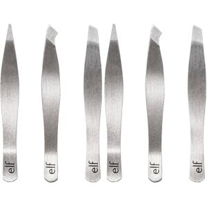 e.l.f. Tweezer Trio Kit, Three Mini Eyebrow Tweezers For Shaping, Defining & Gro e.l.f. Tweezer Trio Kit, Three Mini Eyebrow Tweezers For Shaping, Defining & Gro