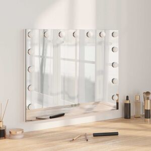 vidaXL LED Vanity Mirror White 58 x 10 x 47 cm Glass and Steel vidaXL LED Vanity Mirror White 58 x 10 x 47 cm Glass and Steel