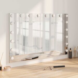 vidaXL LED Vanity Mirror White 80 x 10 x 52.5 cm Glass and Steel vidaXL LED Vanity Mirror White 80 x 10 x 52.5 cm Glass and Steel