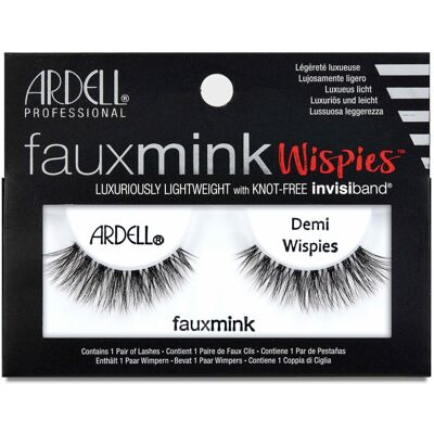 Ardell Fauxmink Demi Wispies False Eyelashes - False Eyelashes Ardell Fauxmink Demi Wispies False Eyelashes - False Eyelashes