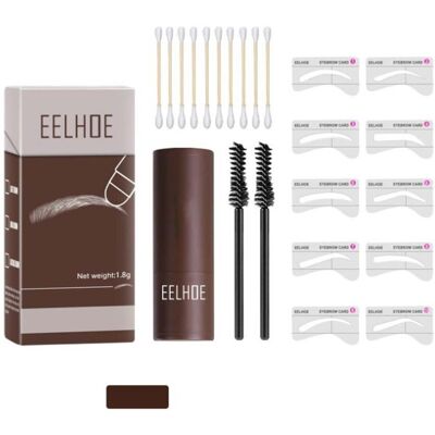 Unbranded (Dark Brown) Eyebrow Stamp Shaping Kit Brow Power Makeup Set Unbranded (Dark Brown) Eyebrow Stamp Shaping Kit Brow Power Makeup Set
