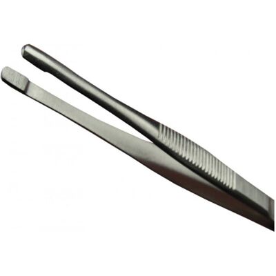 Hive & Oritree Salon Rounded Tweezers - Steel - Eyelash And Hair Removal Tool Hive & Oritree Salon Rounded Tweezers - Steel - Eyelash And Hair Removal Tool