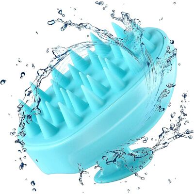 Care+ - Scalp Massager - Blue - Shampoo Brush Care+ - Scalp Massager - Blue - Shampoo Brush