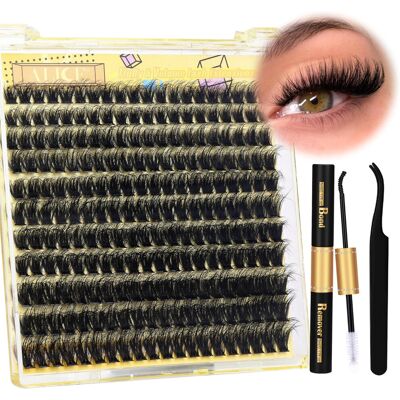 ALICE - Lash Clusters - Fluffy Volume - Lash Extension Kit ALICE - Lash Clusters - Fluffy Volume - Lash Extension Kit