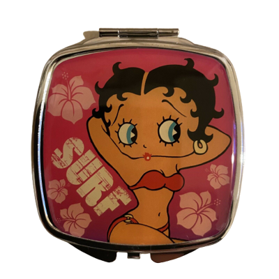 Betty Boop Compact Mirror - Surf Betty Boop Compact Mirror - Surf