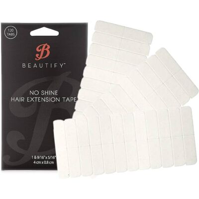 Vlasy Walker Tape - No Shine - Double Sided Hair Extension Tape, 4 cm x 0.8 cm, 120 Ta Vlasy Walker Tape - No Shine - Double Sided Hair Extension Tape, 4 cm x 0.8 cm, 120 Ta