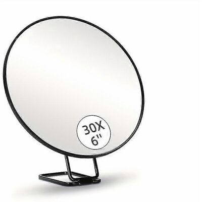 Unbranded (30X) 30x Magnifying Mirror, Magnifying Mirror With Stand And Tweezers, Handheld Unbranded (30X) 30x Magnifying Mirror, Magnifying Mirror With Stand And Tweezers, Handheld