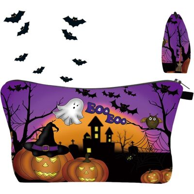 Unbranded Cosmetic Travel Bag, Makeup Travel Bag Organiser, Halloween Cosmetic Bag Print, Unbranded Cosmetic Travel Bag, Makeup Travel Bag Organiser, Halloween Cosmetic Bag Print,