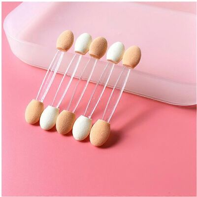 Unbranded (As show, One size) Eyeshadow Applicators, 100Pcs(Clear)Disposable Eyeshadow Bru Unbranded (As show, One size) Eyeshadow Applicators, 100Pcs(Clear)Disposable Eyeshadow Bru